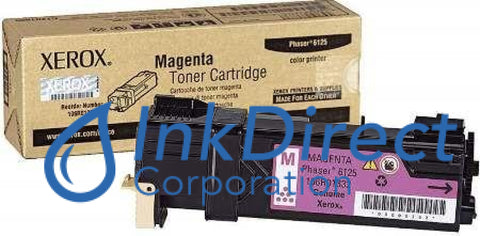 Genuine Xerox 106R1332 106R01332 Phaser 6125 Toner Cartridge Magenta