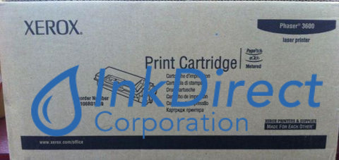 Genuine Xerox 106R1369 106R01369 Phaser 3600 Extra High Yield Toner Cartridge Black