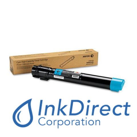 Genuine Xerox 106R1436 106R01436 Phaser 7500 High Yield Toner Cartridge Cyan