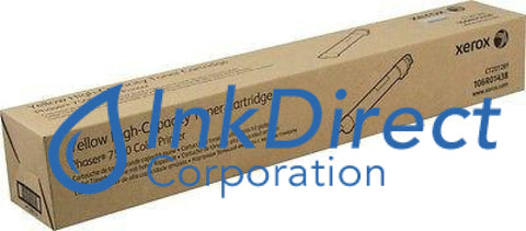 Genuine Xerox 106R1438 106R01438 Phaser 7500 High Yield Toner Cartridge Yellow