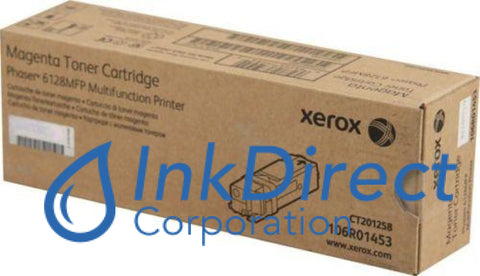 Genuine Xerox 106R1453 106R01453 Phaser 6128 Standard Yield Toner Cartridge Magenta