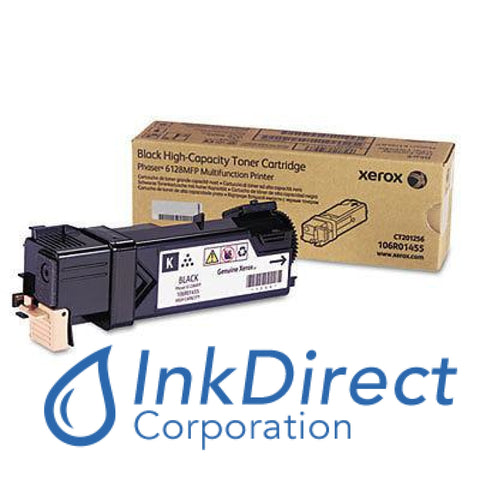 Genuine Xerox 106R1455 106R01455 Phaser 6128 Standard Yield Toner Cartridge Black