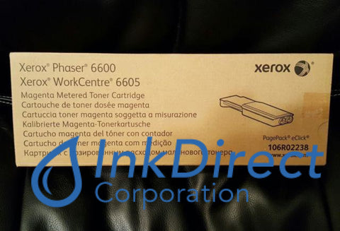 Xerox 106R2238 106R02238 Metered Toner Cartridge Magenta