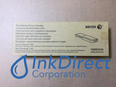  Xerox 106R3536 106R03536 Metered Toner Cartridge Black