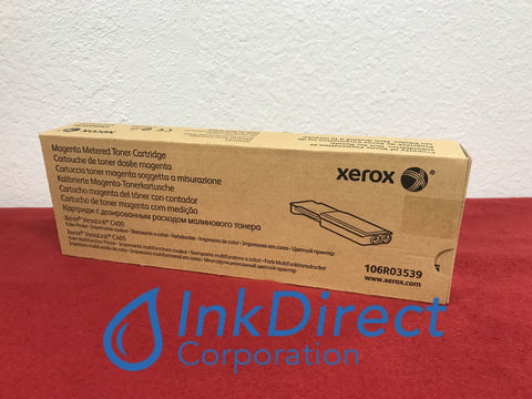 Genuine Xerox 106R3539 106R03539 Metered Toner Cartridge Magenta Toner Cartridge