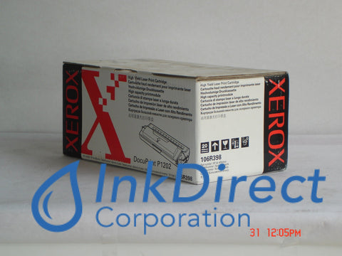 Genuine Xerox 106R398 106R00398 Print Cartridge Black