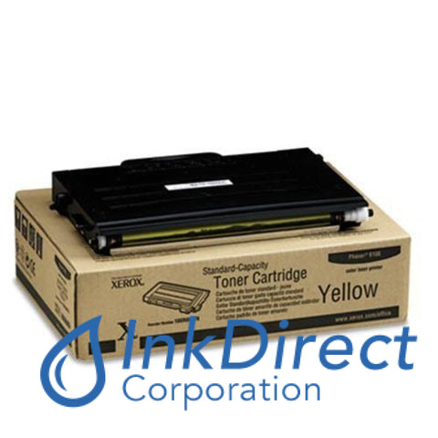 Genuine Xerox 106R678 106R00678 Phaser 6100 Standard Yield Toner Cartridge Yellow