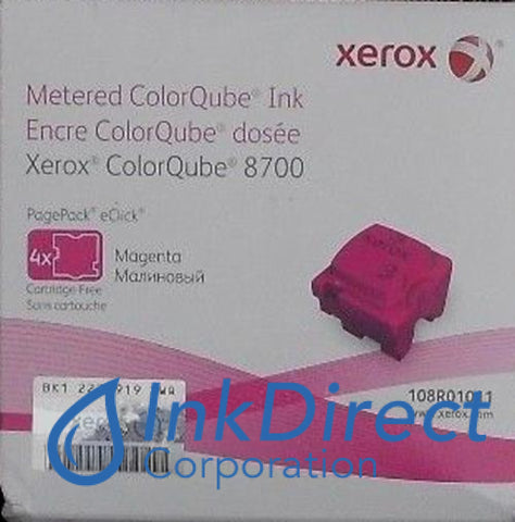 Genuine Xerox 108R1011 108R01011 Colorqube 8700 Metered Ink Stick Magenta