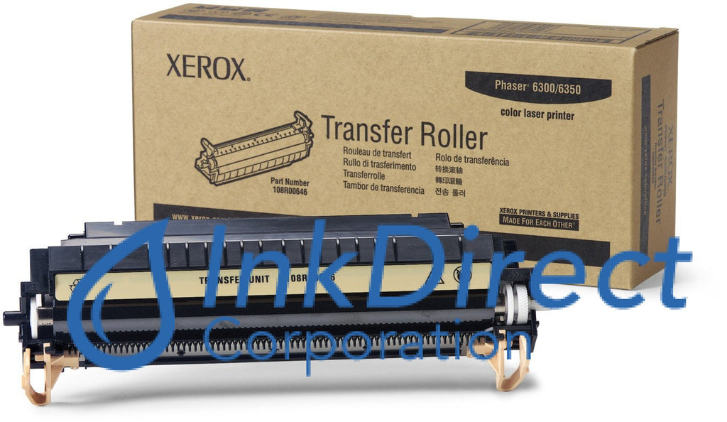 Genuine Xerox 108R646 108R00646 Phaser 6300 6350 6360 Transfer Kit