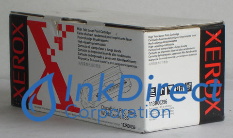 Genuine Xerox 113R296 113R00296 Toner Cartridge Black