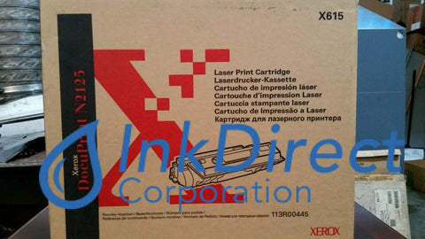Genuine Xerox 113R445 113R00445 N2125 Standard Yield Toner Cartridge Black