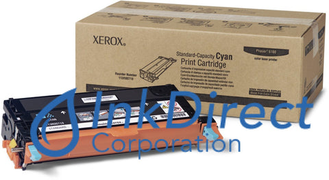 Genuine Xerox 113R719 113R00719 Phaser 6180 Standard Yield Toner Cartridge Cyan
