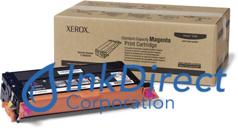 Genuine Xerox 113R720 113R00720 Phaser 6180 Standard Yield Toner Cartridge Magenta