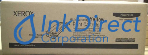 Genuine Xerox 113R725 113R00725 Phaser 6180 High Yield Toner Cartridge Yellow