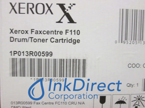 Genuine Xerox 13R599 13R00599 013R00599 Toner Black