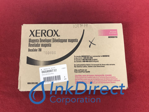 Genuine Xerox 5R732 5R00732 005R00732 Developer Magenta Developer