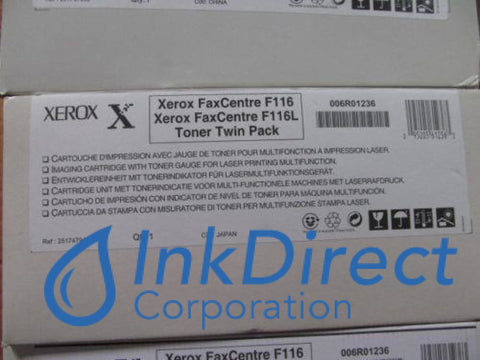 Genuine Xerox 6R1236 6R01236 006R01236 Toner Black