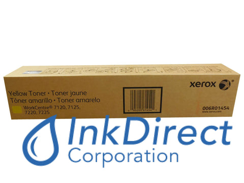 Genuine Xerox 6R1454 6R01454 006R01454 Metered Toner Cartridge Yellow