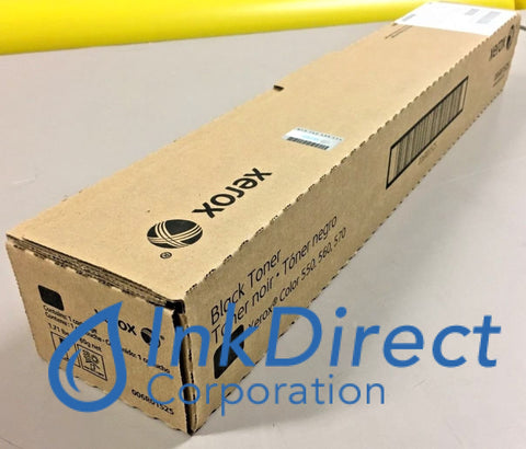 Genuine Xerox 6R1525 6R01525 006R01525 Color 550 560 Toner Cartridge Black