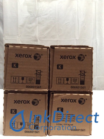 Genuine Xerox 6R1561 6R01561 006R01561 Toner Cartridge Black ( lot of 4 ) Toner Cartridge , Xerox-Tektronix - Copier D110, D110P, D125, D125P, D95, D95A,