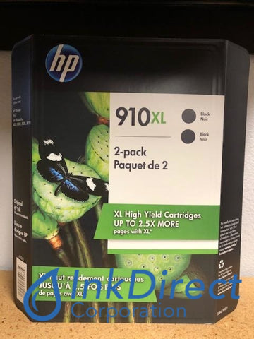 HP 3JB42BN 910XL ( 2 * 3YL65AN ) Ink Jet Cartridge Black OfficeJet Pro 8025 8035 Ink Jet Cartridge , HP   - All-in-One  OfficeJet Pro 8025,  8035,