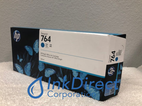 HP C1Q13A HP 764 Ink Jet Cartridge Cyan DesignJet T3500 36-in Ink Jet Cartridge , HP - Laser Printer DesignJet T3500 36-in Production eMFP, T3500 Production eMFP,