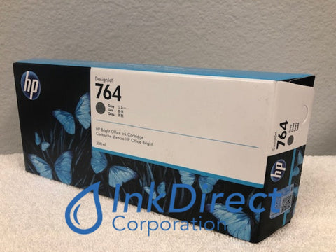HP C1Q18A 764 Ink Jet Cartridge Gray DesignJet T3500 36-in Ink Jet Cartridge , HP - Laser Printer DesignJet T3500 36-in Production eMFP, T3500 Production eMFP,