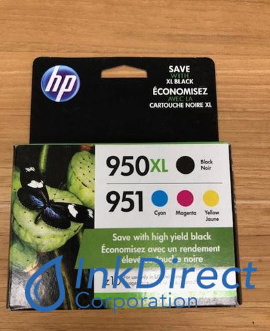 HP C2P01FN HP 950XL / 951 Combo Pack Ink Jet Cartridge Black & Color Ink Jet Cartridge , HP - All-in-One OfficeJet Pro 8600, 8600 PLUS, 8600 PREMIUM, - InkJet Printer OfficeJet Pro 8100,