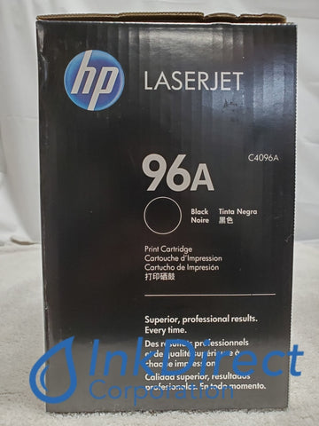 HP C4096A HP 96A Toner Cartridge Black LaserJet 2100, 2100M, 2100SE, 2100TN, 2100XI, 2200, 2200D, 2200DN, 2200DRF, 2200DT, 2200DTN