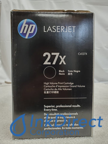 HP C4127X HP 27X High Yield Toner Cartridge Black LaserJet 4000, 4000N, 4000T, 4000TN, 4050, 4050T, 4050TN