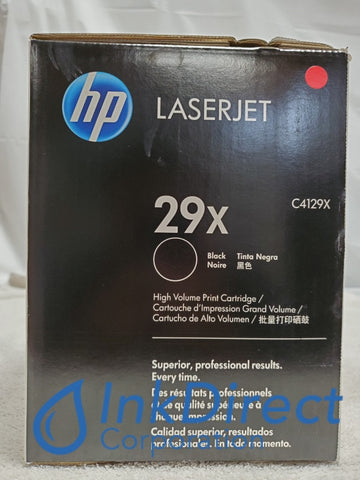 HP C4129X HP 29X Toner Cartridge Black LaserJet 5000, 5000DN, 5000GN, 5000N, 5100, 5100DTN, 5100TN