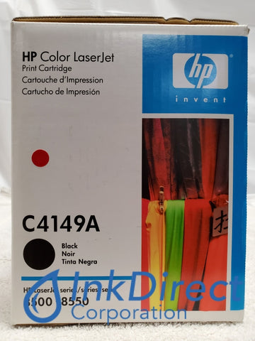 HP C4149A HP 8500 Toner Cartridge Black ( Blue Box ) LaserJet 8500, 8500DN, 8500N, 8550, 8550DN, 8550N