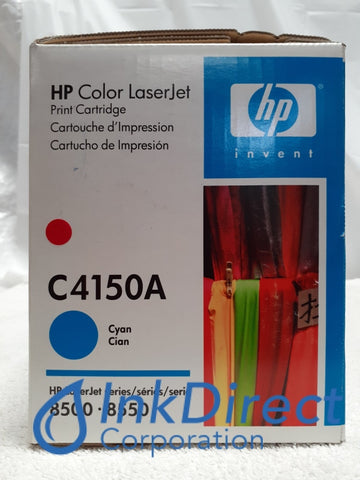 HP C4150A HP 8500 Toner Cartridge Cyan ( Blue Box ) LaserJet 8500 8500DN 8500N 8550 8550DN 8550N Toner Cartridge