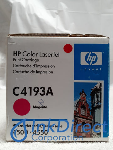 HP C4193A 4500 Toner Cartridge Magenta LaserJet 4500 4500DN 4500N 4550 Toner Cartridge