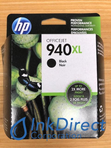 HP C4906AN C4906AL HP 940XL High Yield Ink Jet Cartridge Black Ink Jet Cartridge , HP - All-in-One OfficeJet Pro 8000, 8500