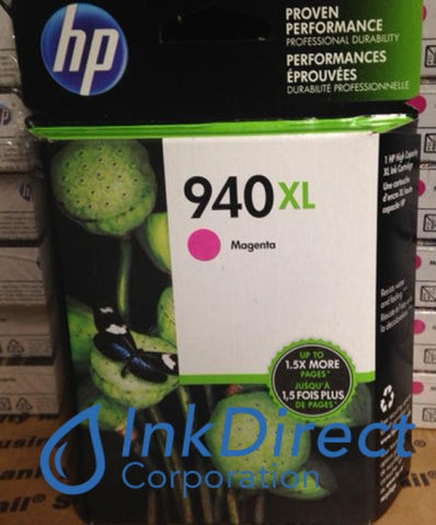 HP C4908AN C4908AL 940XL High Yield Ink Jet Cartridge Magenta Ink Jet Cartridge , HP - All-in-One OfficeJet Pro 8000, 8500