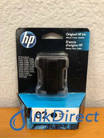 HP C8721WN ( HP 02 ) Ink Jet Cartridge Black Ink Jet Cartridge , HP - Photo Printer PhotoSmart 3210, 3310, 8250, C5180, C6180, C6280, C7180, C7280, C8180, D7160, D7260,