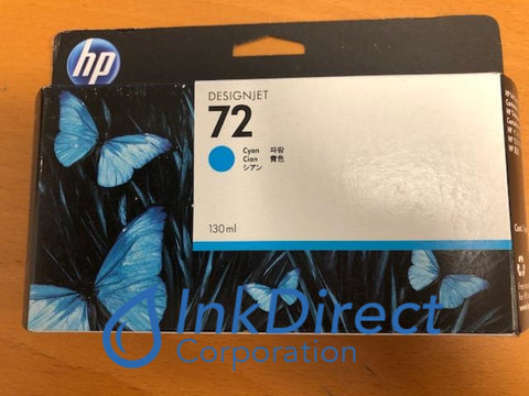 HP C9371A HP 72 Ink Jet Cartridge Cyan Ink Jet Cartridge , HP - InkJet Printer DesignJet T1100, T1120, T1200, T1300, T2300, T610, T620, T770, T790