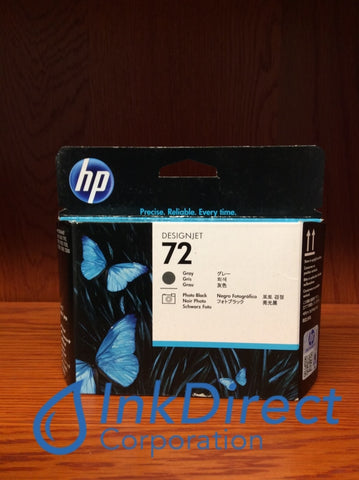 HP C9380A HP 72 PrintHead Gray & P. Black PrintHead , HP - InkJet Printer DesignJet T1100, T610