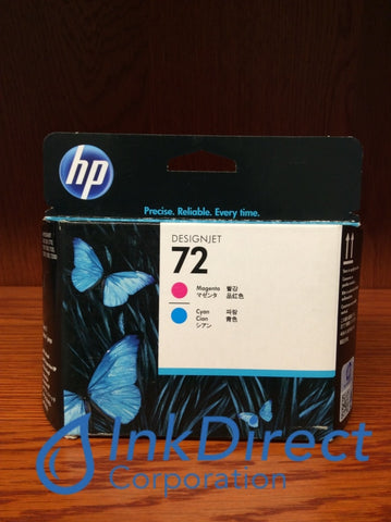 HP C9383A HP 72 PrintHead Magenta & Cyan PrintHead , HP - InkJet Printer DesignJet T1100, T1120, T1200, T1300, T2300, T610, T620, T770, T790