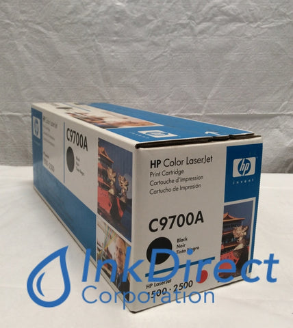 HP C9700A 2500 Toner Cartridge Black ( Blue Box ) LaserJet 1500 2500 Toner Cartridge , HP - Laser Printer Color LaserJet 1500, 2500,