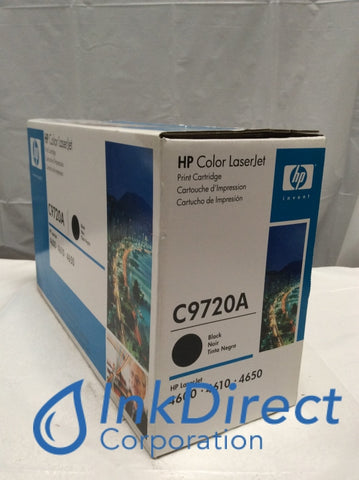 HP C9720A 641A 4600 Cartridge Black ( Blue Box ) 4600 4600DN 4600DTN 4600HDN 4600N – Ink Direct Corporation