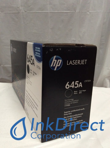 HP C9730A ( HP 5500 645A ) Print Cartridge Black LaserJet 5500DN 5500N 5550 Print Cartridge , HP - Laser Printer Color LaserJet 5500, 5500DN, 5500DTN, 5500HDN, 5500N, 5550, 5550DN, 5550DTN, 5550HDN, 5550N,
