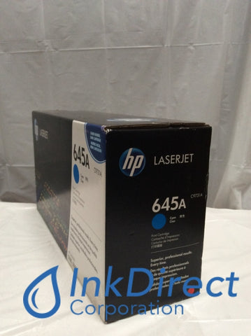 HP C9731A ( HP 5500 645A ) Print Cartridge Cyan LaserJet 5500DN 5500N 5550 Print Cartridge , HP - Laser Printer Color LaserJet 5500, 5500DN, 5500DTN, 5500HDN, 5500N, 5550, 5550DN, 5550DTN, 5550HDN, 5550N,