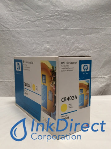 HP CB402A 642A Toner Cartridge Yellow ( Blue Box ) LaserJet CP4005 CP4005DN CP4005N Toner Cartridge , HP - Laser Printer Color LaserJet CP4005, CP4005DN, CP4005N,