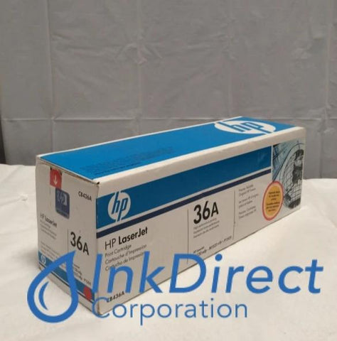 HP CB436A 36A Toner Cartridge Black ( Blue Box ) LaserJet M1522 P1505 P1505N Toner Cartridge , HP - Laser Printer LaserJet M1522, P1505, P1505N,