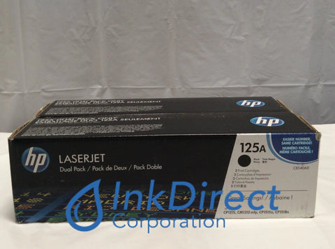 HP CB540AD HP 125A ( 2 * CB540A ) Dual Pack Print Cartridge Black LaserJet CM1312 CP 1210 CP1215 CP1515 CP1518 Print Cartridge , HP - Laser Printer Color LaserJet CM1312NFI, CP1215, CP1515, CP1515N, CP1518, CP1518NI, LaserJet CM1312, CP1210,