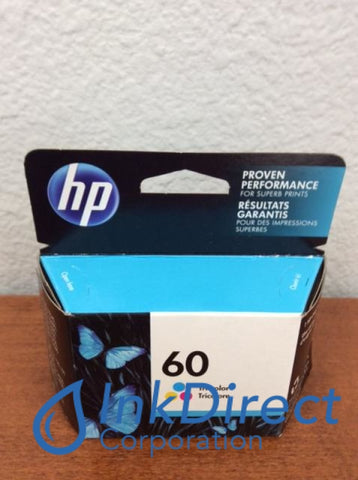 HP CC643WN HP 60 Color Ink Jet Cartridge Tri-Color Ink Jet Cartridge , HP - All-in-One PhotoSmart C4680, - InkJet Printer DeskJet D2500, F4200, F4230, F4235, F4240, F4250, F4272, F4273, F4274, F4275, F4288, F4292, F4293, - Laser Printer DeskJet D2530, D2560, F4280,