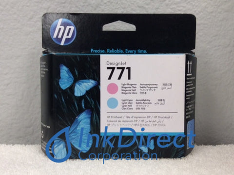 HP CE019A HP 771 PrintHead Light Magenta & Light Cyan PrintHead , HP - All-in-One DesignJet Z6200 42 in, Z6200 60 in,