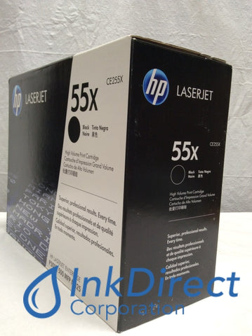 Springe Vise dig halskæde HP CE255X 55X Toner Cartridge Black LaserJet Enterprise P3015D P3015DN  P3015DNCRM P3015N P3015NCRM – Ink Direct Corporation